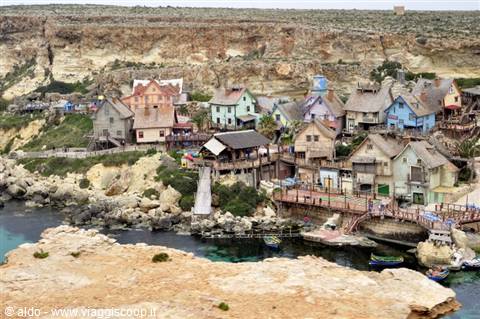 Anchor bay in Malta