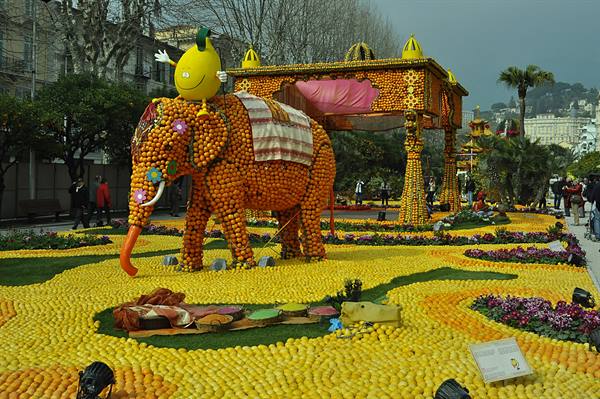 Menton lemon festival