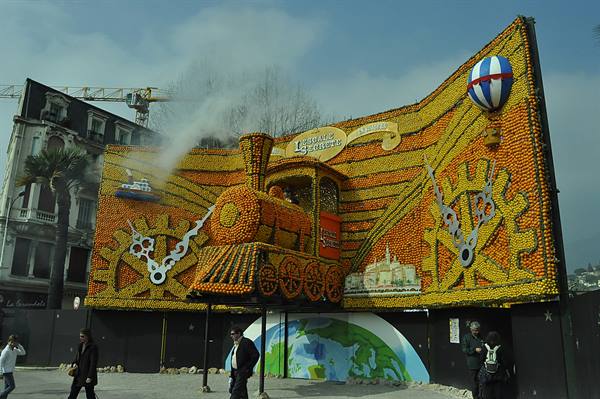 Menton lemon festival
