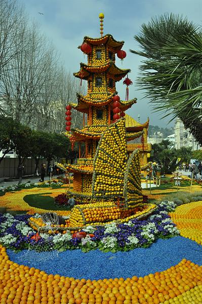 Menton lemon festival