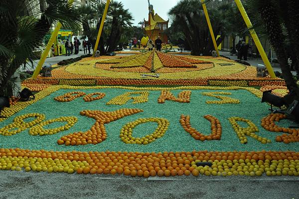 Menton lemon festival