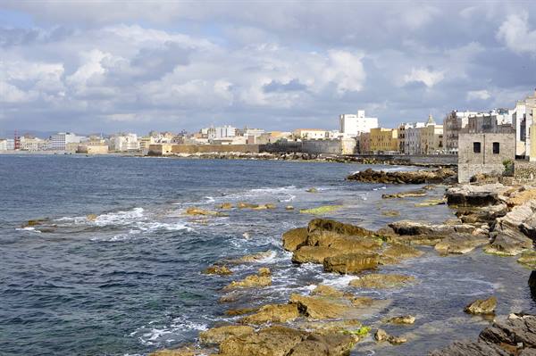 Trapani ramparts and walls