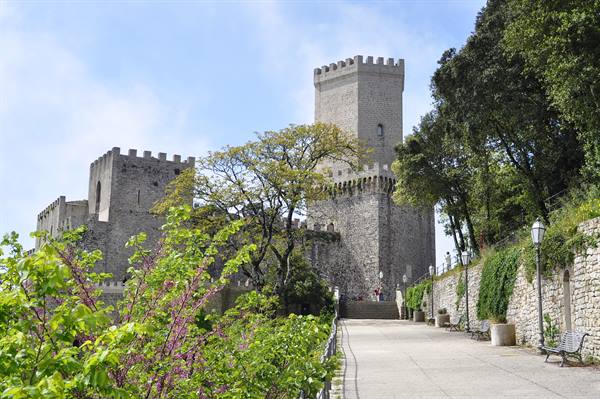 Erice castle of the Balio
