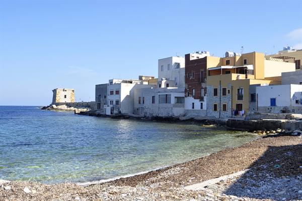 Trapani fishing port