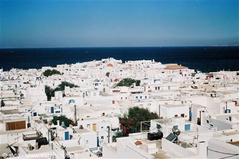 Mykonos from above