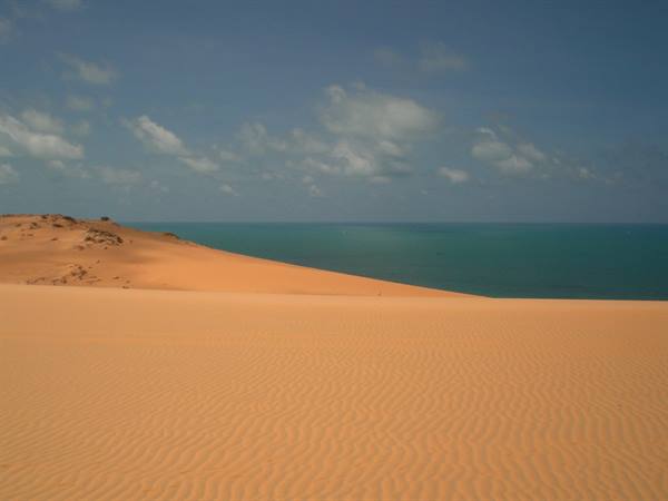 Orange Sand dunes