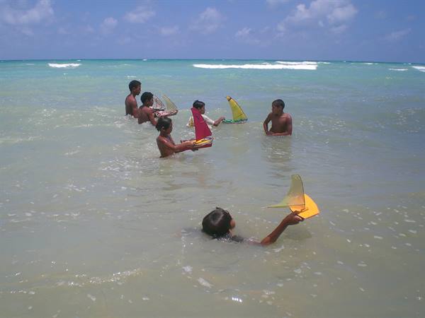 children playing