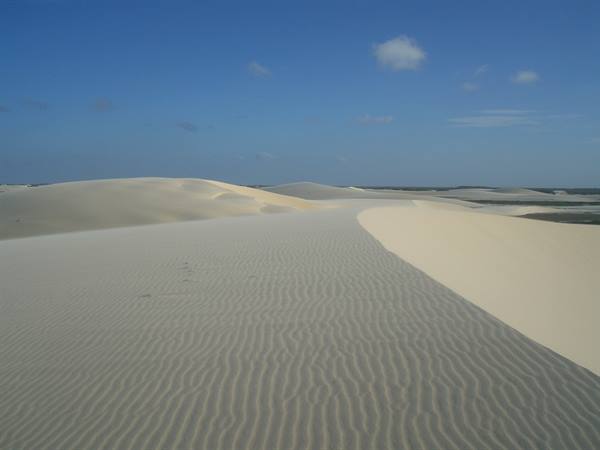 Sand dunes around Jeri