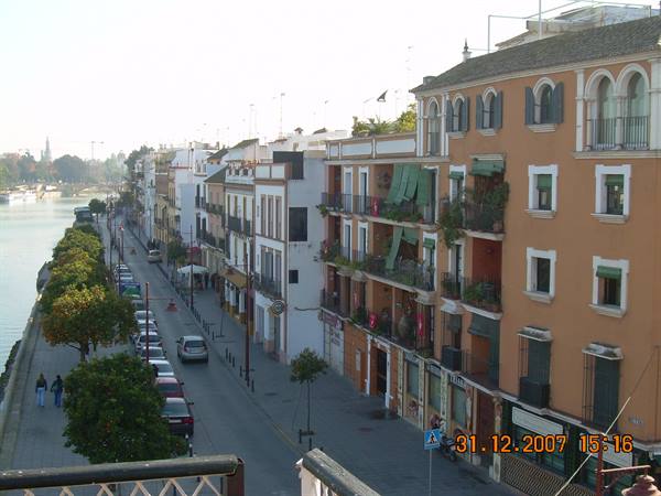 Triana district on the left of the river