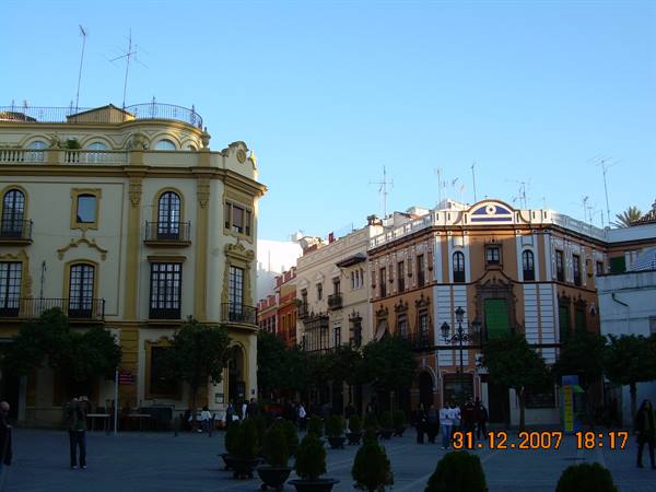 Square in the center