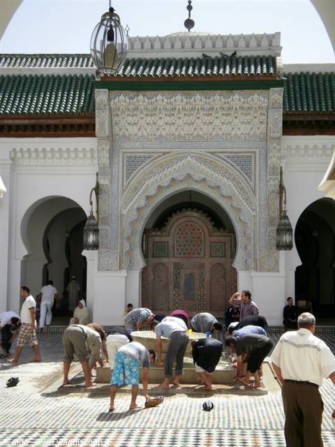 prayer in the mosque