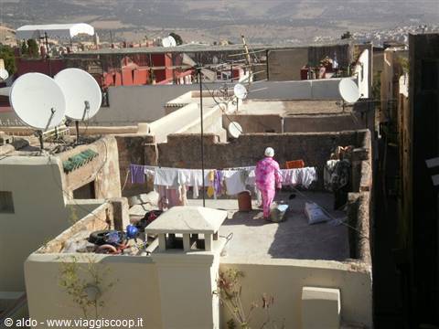 view of the medina from above