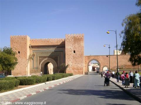 Meknes medina gate