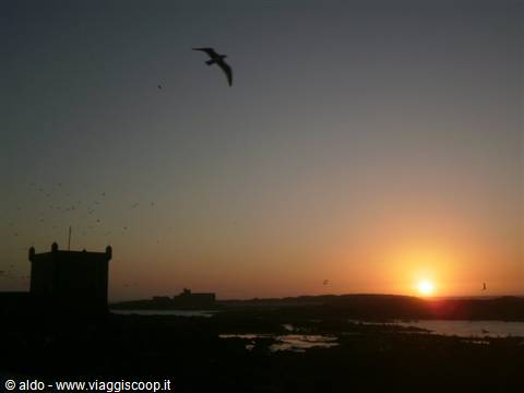 Bastions at sunset