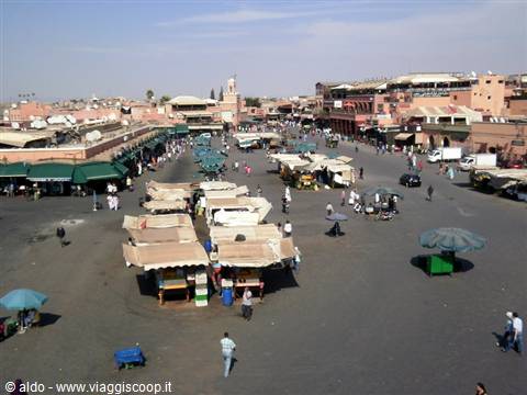 Jemaa el Fna Square by day