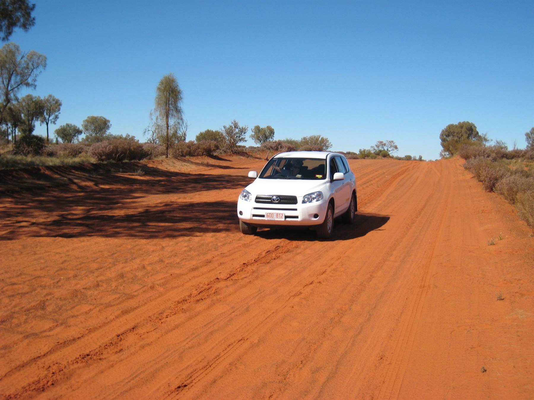 Along the Mereenie Loop Road
