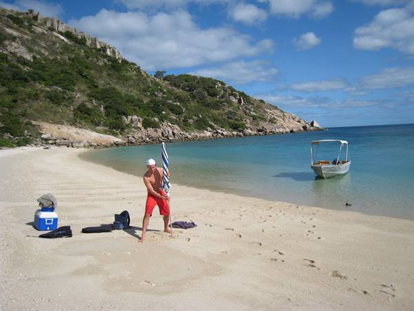Deserted beaches on Lizard Island