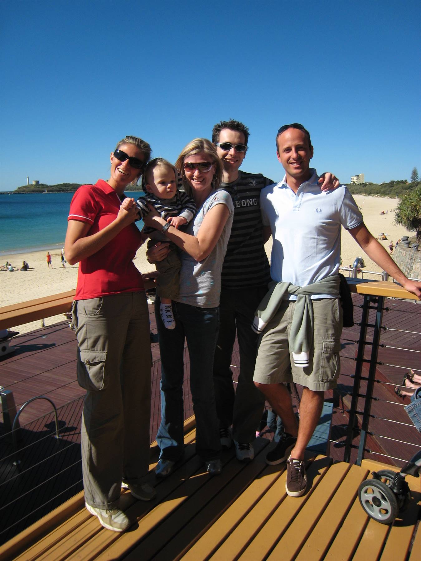 Us with Cristian and family in Caloundra - Brisbane