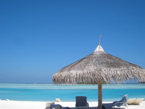 The beach at Dhonveli