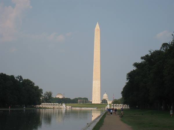 Washington DC - Washington Monument and Capitol