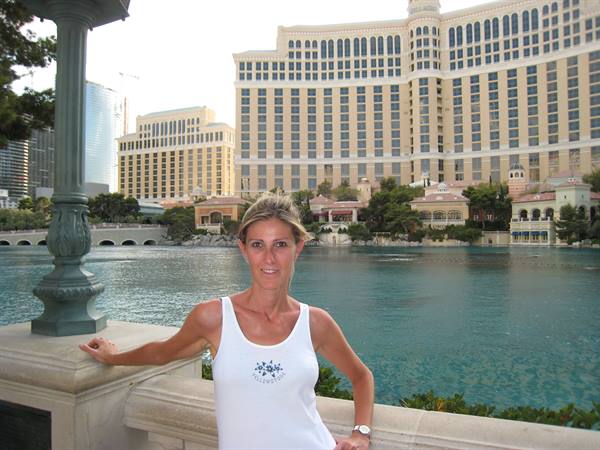 Las Vegas - Dany at the Bellagio