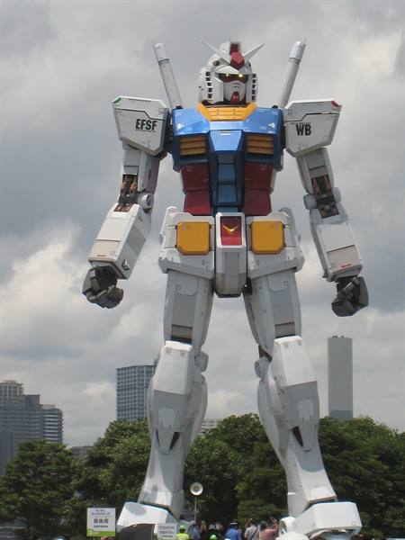 Tokyo - The Gundam at Odaiba
