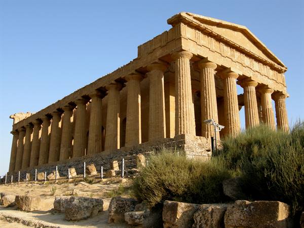 The Valley of the Temples - The temple of Concordia