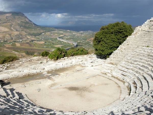 Segesta - The amphitheatre
