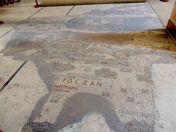 Madaba - Mosaic in St George Church
