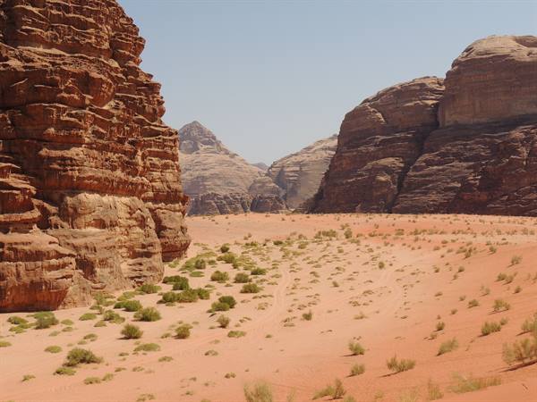 The Wadi Rum desert