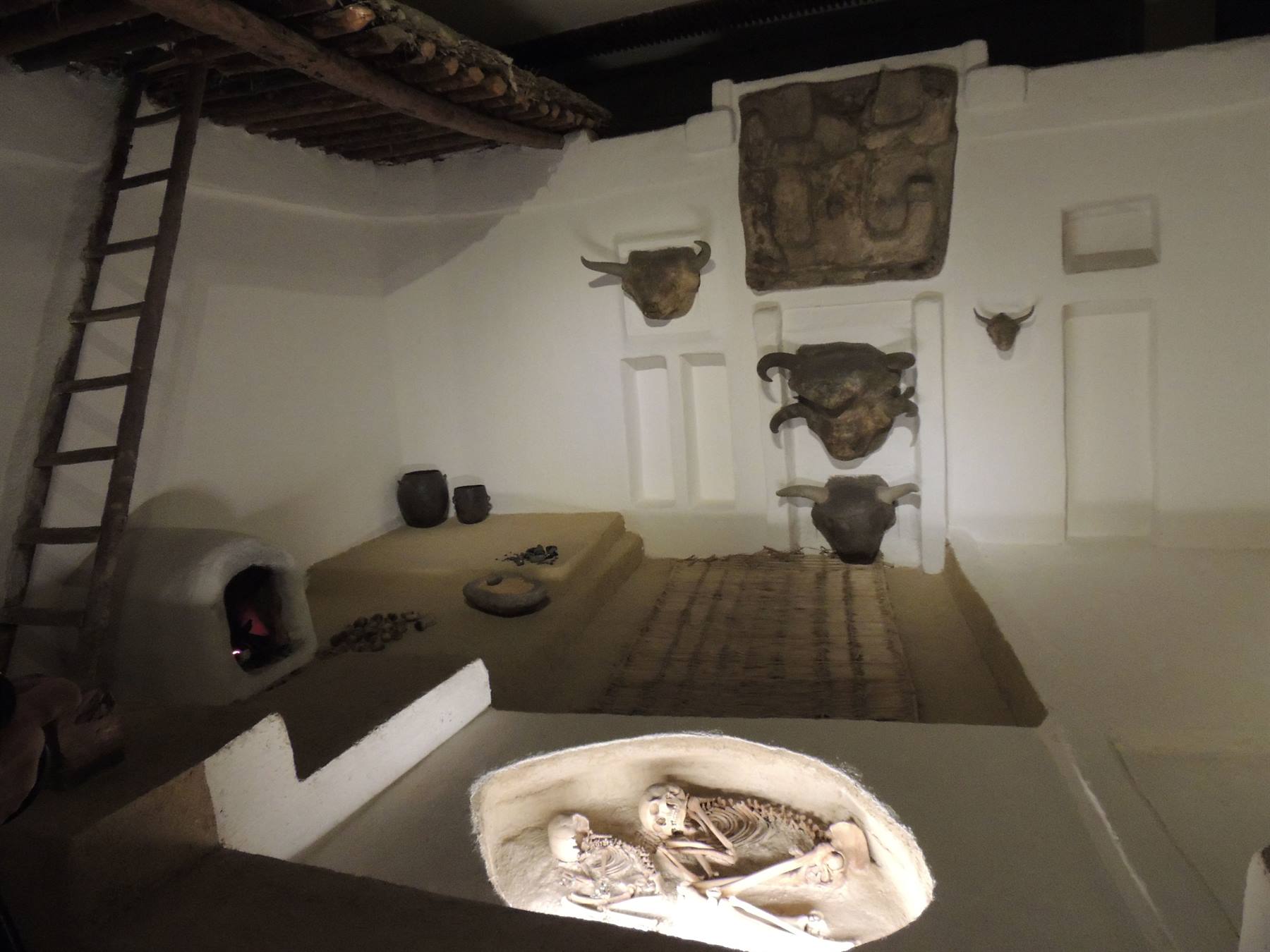 Ankara - il museo delle civiltà anatoliche - esposizione
