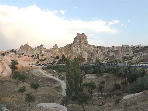 The petrified city of Uçhisar