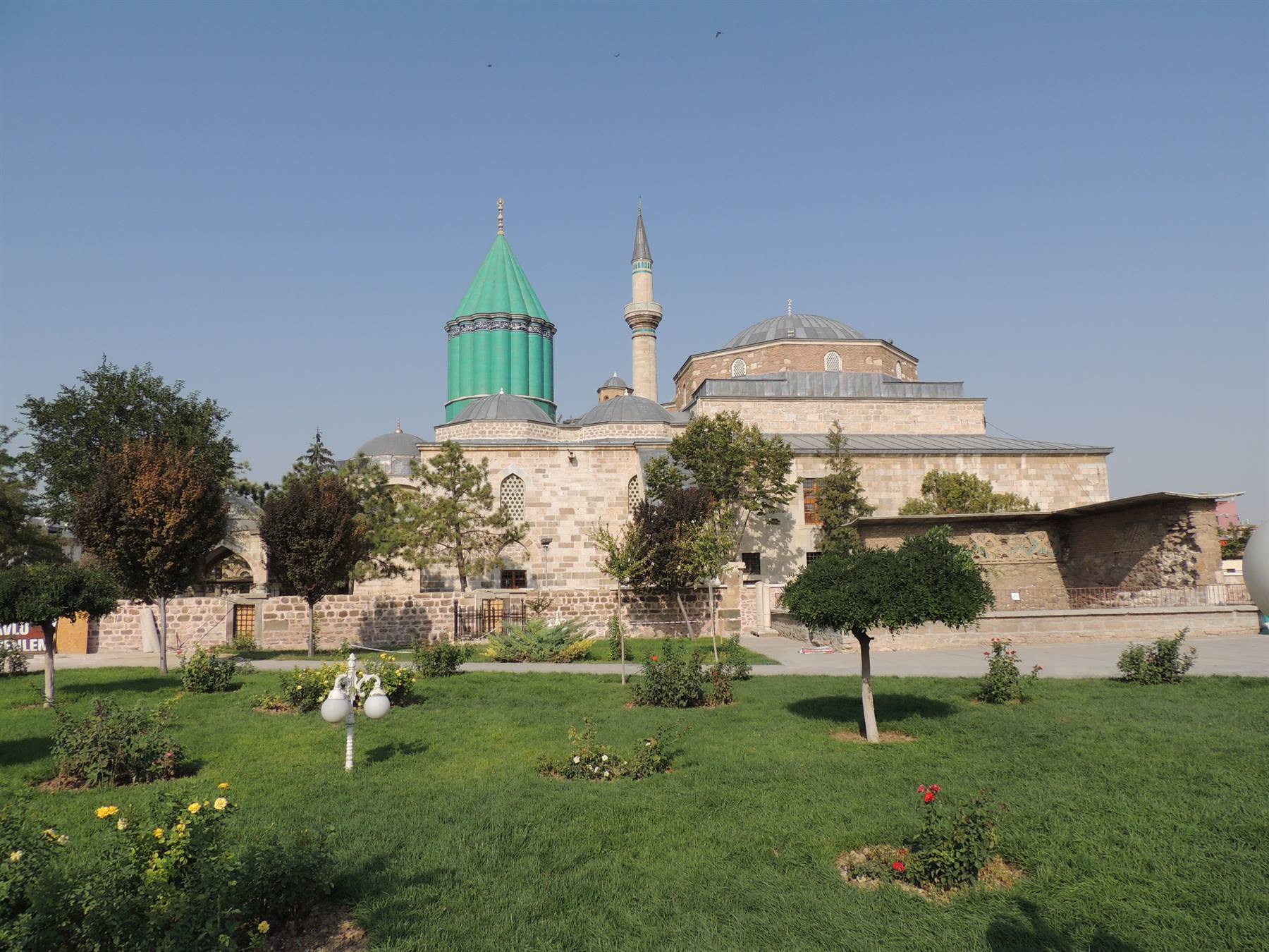 Konya - Il mausoleo di Mevlana