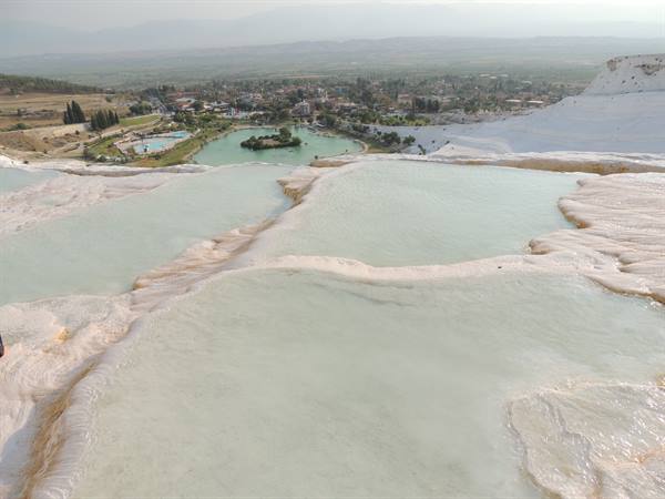 Pamukkale - the petrified waterfalls