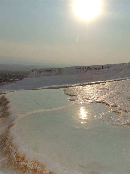Pamukkale - the petrified waterfalls