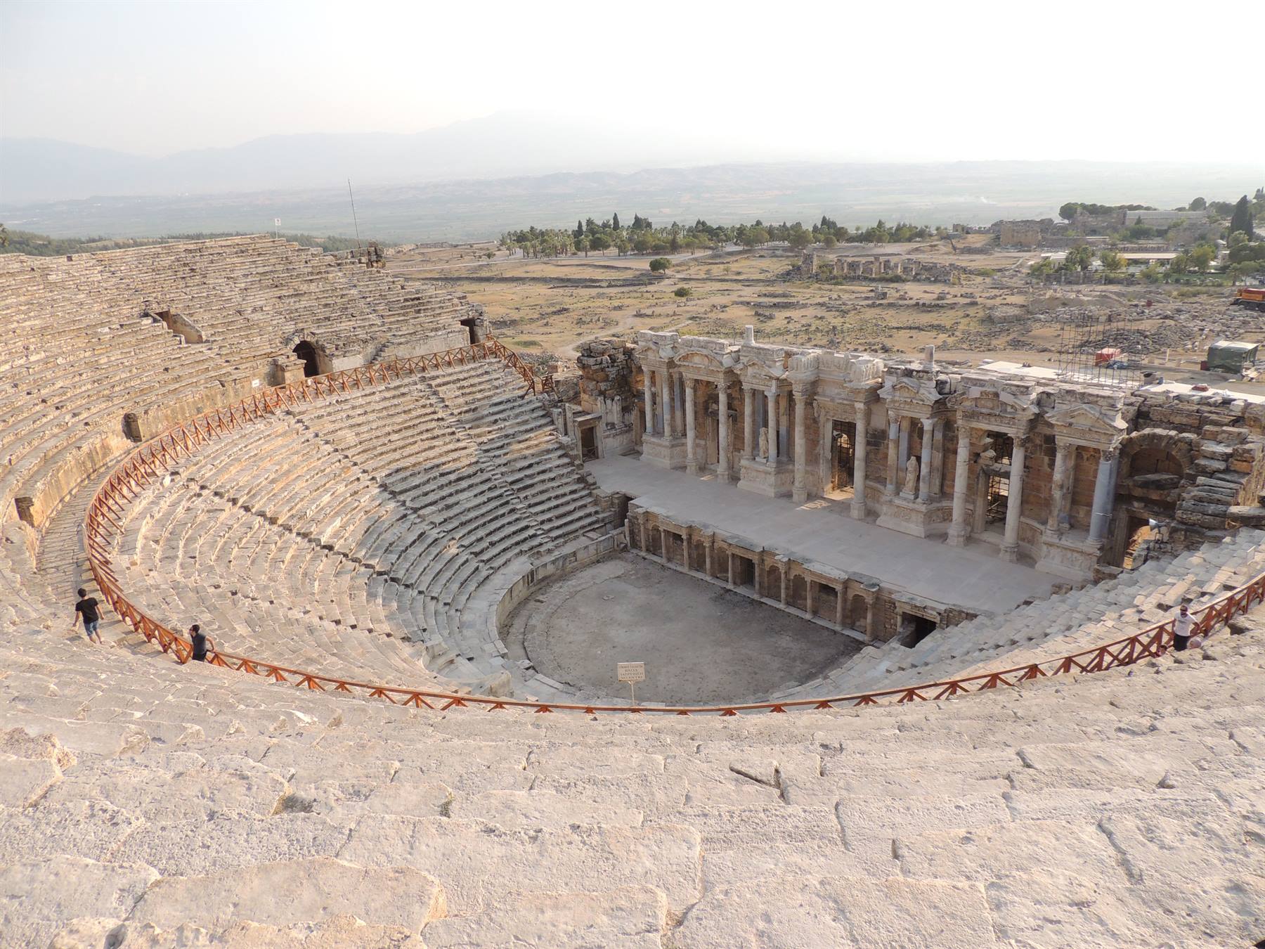 Pamukkale - la città di Hierapolis - il Teatro