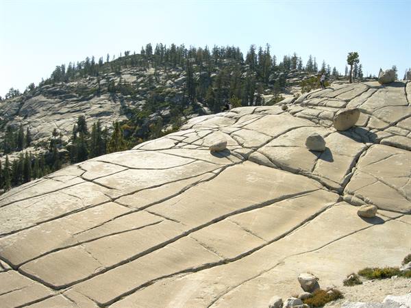 Yosemite National Park - The effect of the glaciations