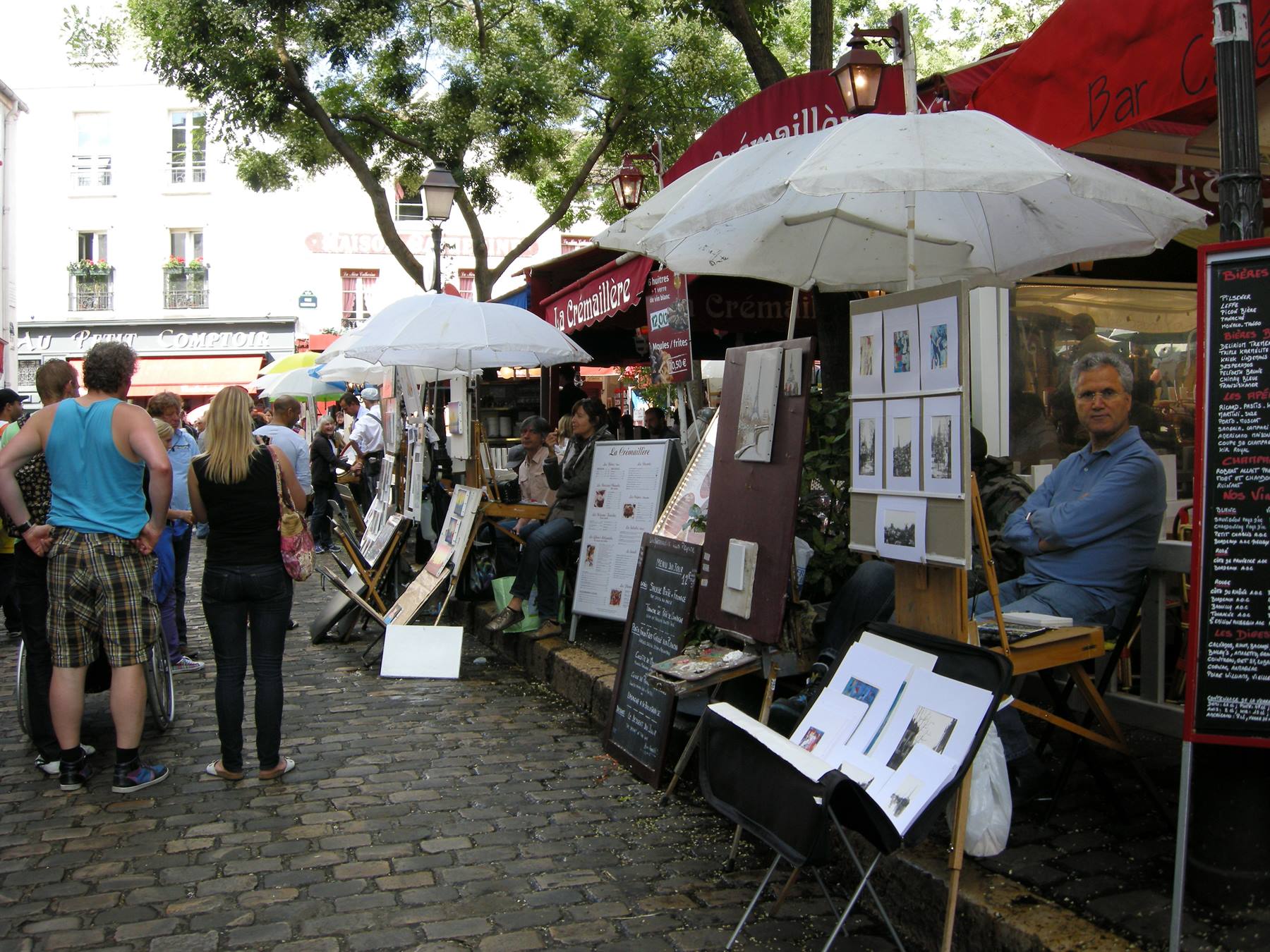 Montmartre artists