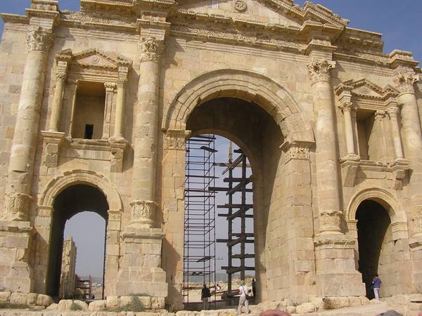 Jerash Arch of Hadrian