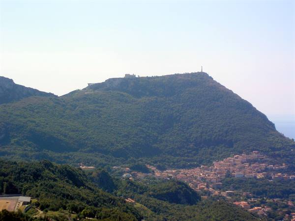 Christ of Maratea seen from above