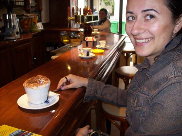 Coffee shop in Paris