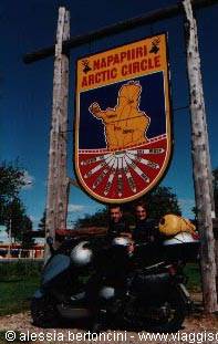 at the Arctic Circle