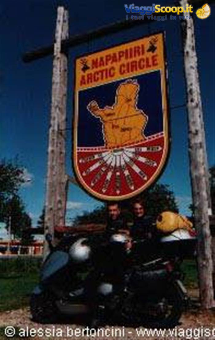 at the Arctic Circle