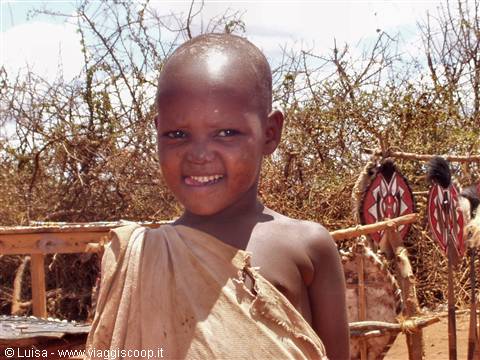 Masai child
