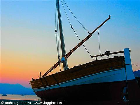 Boat on the sand