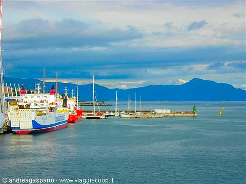 Boat trip at sea
