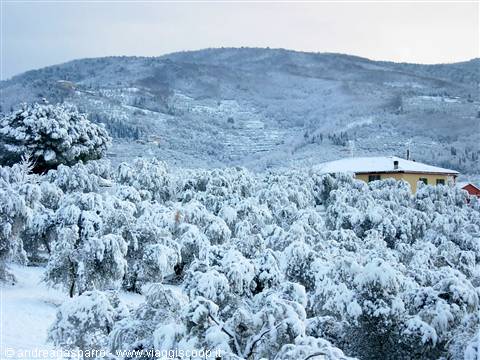 and with snow towards Fontesanta