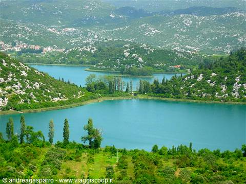 Lakes near the Neretva