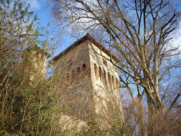 View of the castle of Turbigo