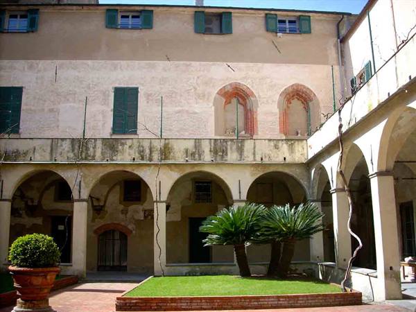 The cloister of the Sistine Chapel